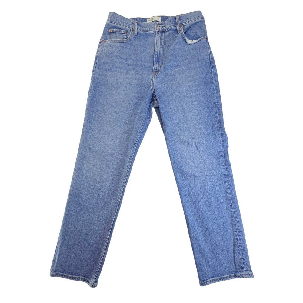 Abercrombie & Fitch Jeans Womens 30/10 Curve Love Ankle Straight Ultra High Rise